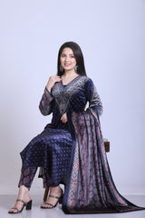 Royal Velvet Kurta Set