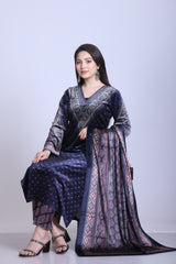 Royal Velvet Kurta Set