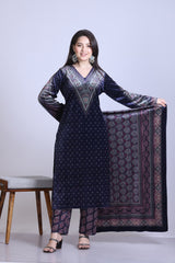 Royal Velvet Kurta Set