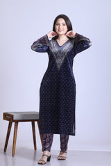 Royal Velvet Kurta Set