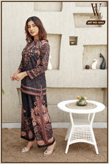 Black Winter Luxe Co-Ord Set (2-Piece)