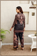 Black Winter Luxe Co-Ord Set (2-Piece)