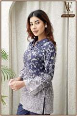 Blue Winter Chic Co-Ord Set (2-Piece)