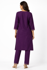 Regal Embroidered Elegance