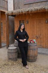 Luxury Black Coord Set