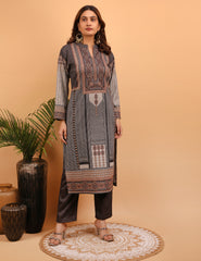 Regal Warmth Woolen Kurta Set
