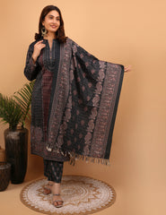 Midnight Mirage Kurta Set