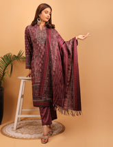 Maroon Splendor Kurta Set