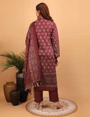 Maroon Splendor Kurta Set
