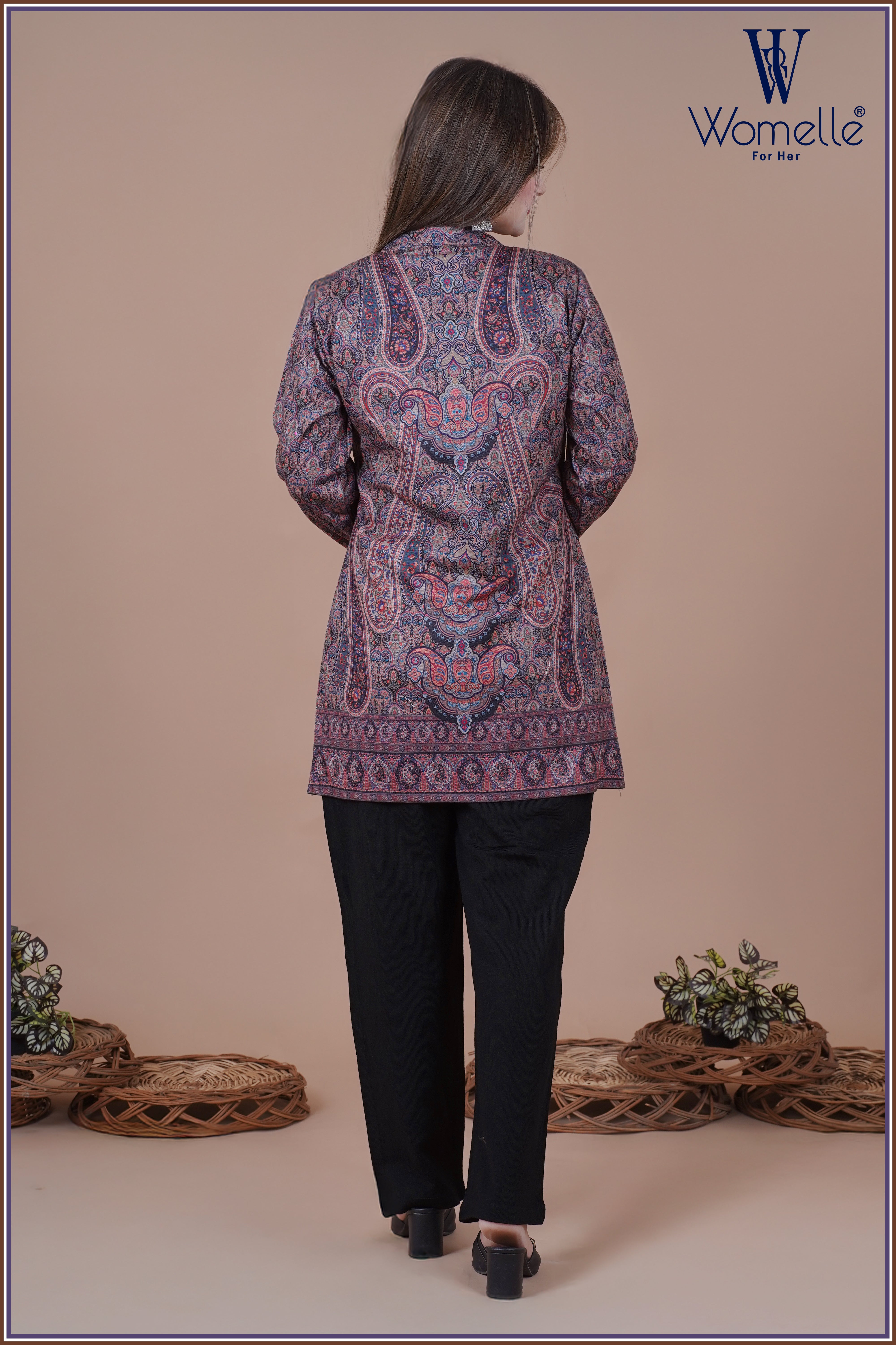 Midnight Noir Winter Jacket Co-Ord Trio Set