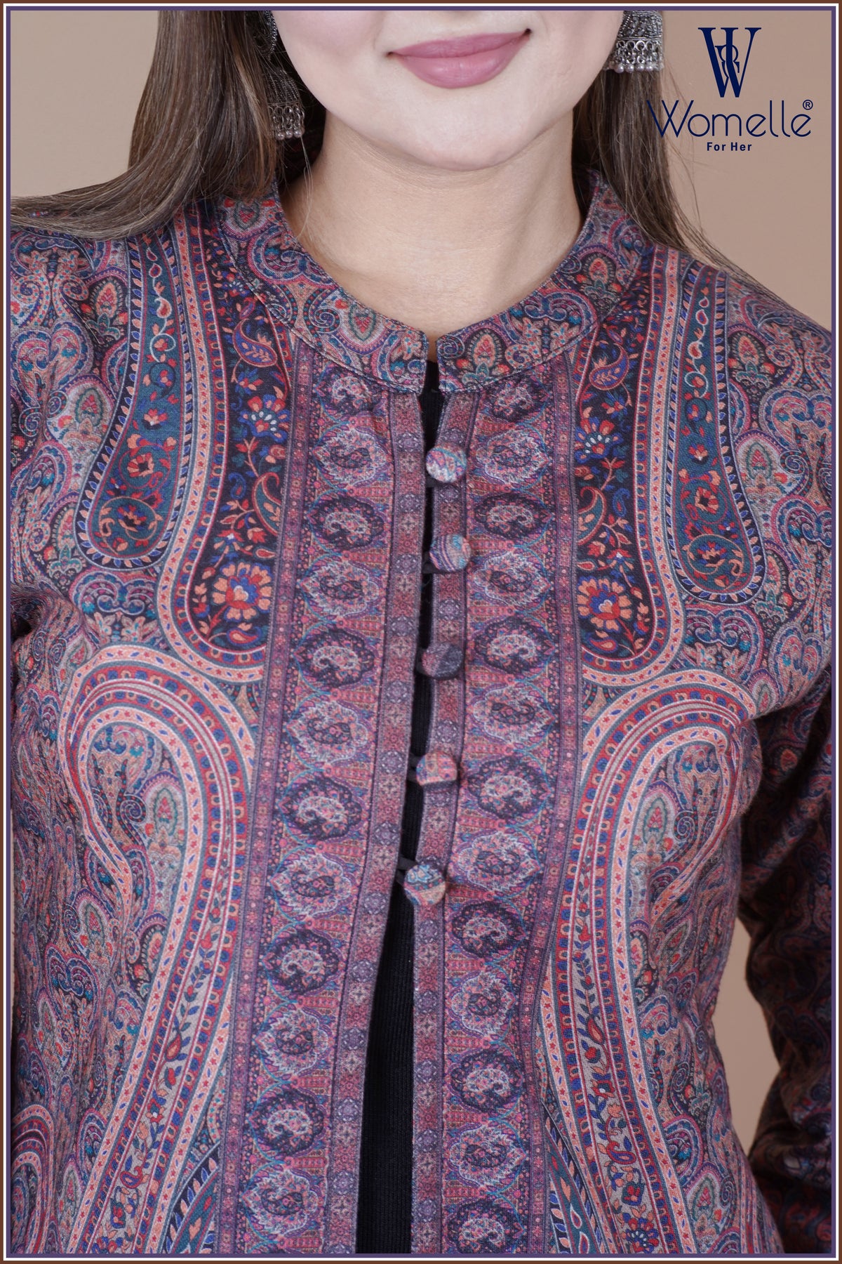 Midnight Noir Winter Jacket Co-Ord Trio Set