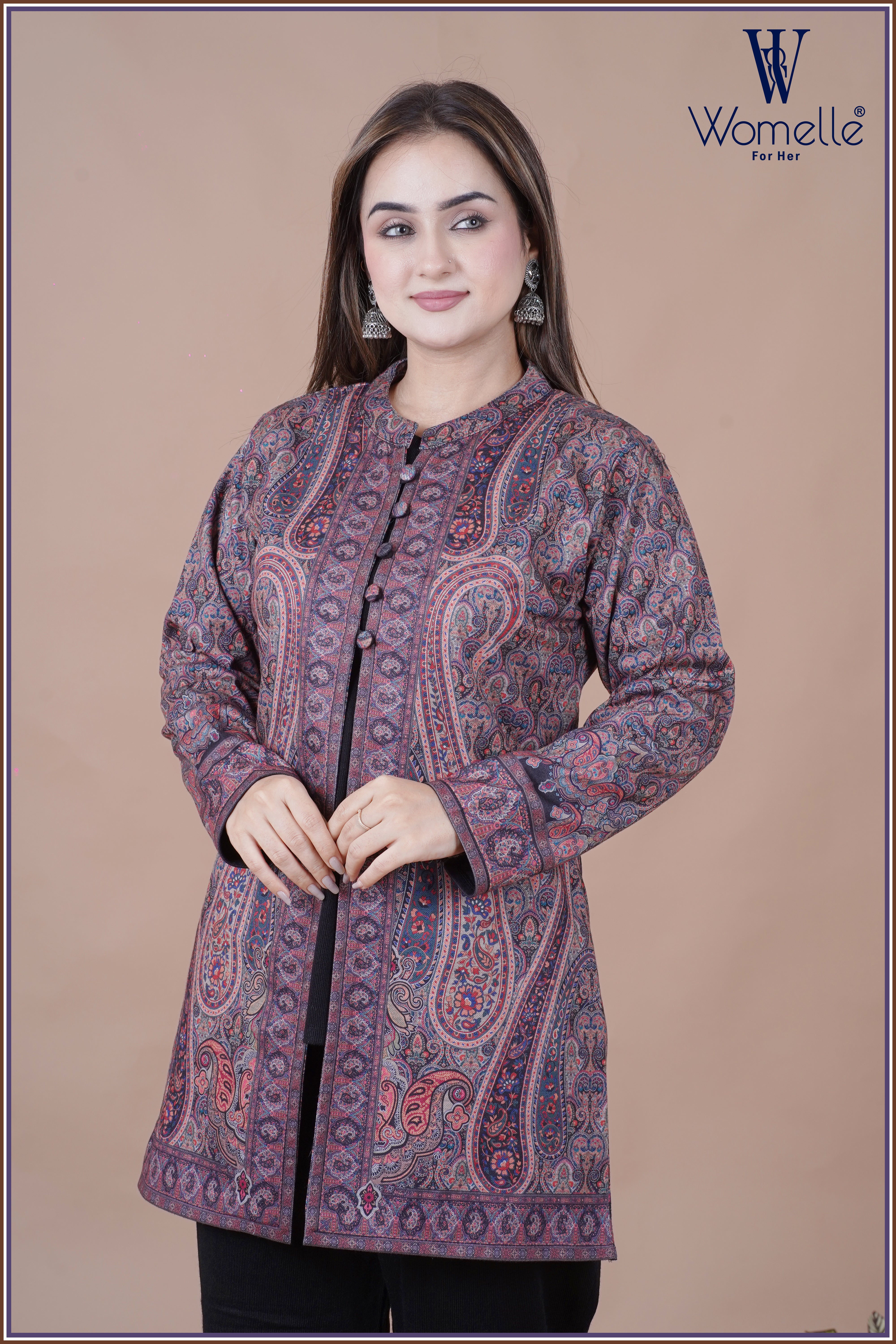 Midnight Noir Winter Jacket Co-Ord Trio Set