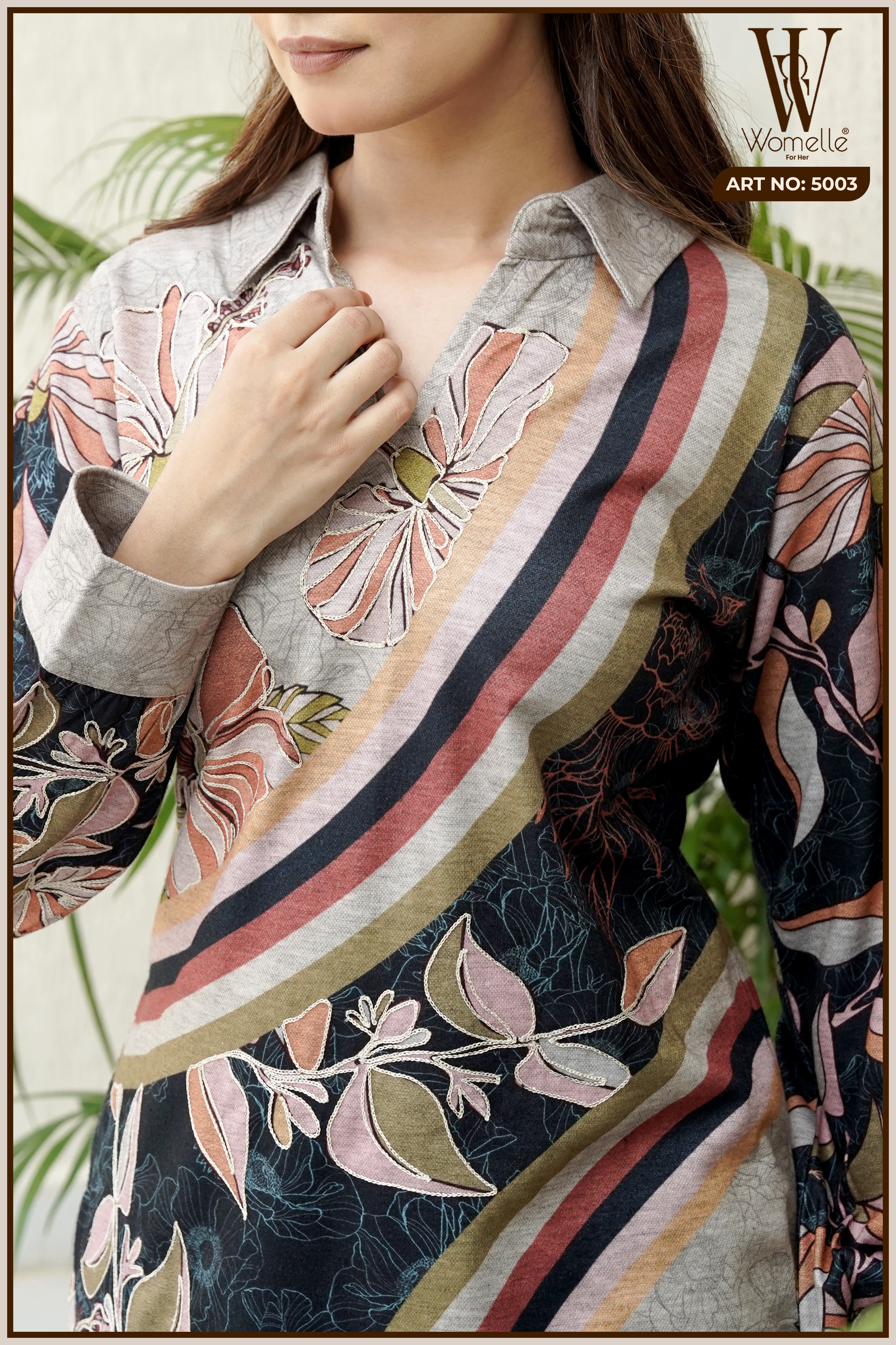 Light Grey Winter Plush Co-Ord Set (2-Piece)