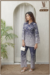 Blue Winter Chic Co-Ord Set (2-Piece)