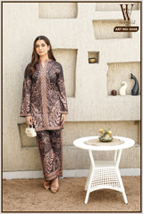 Coffee Winter Luxe Co-Ord Set (2-Piece)