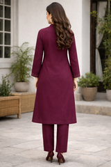 Dori Embroidered Kurta Set