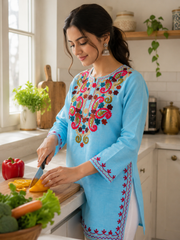 Vibrant Aari Elegance