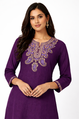 Regal Embroidered Elegance