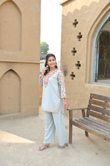 Pastel Breeze Aari Work Set