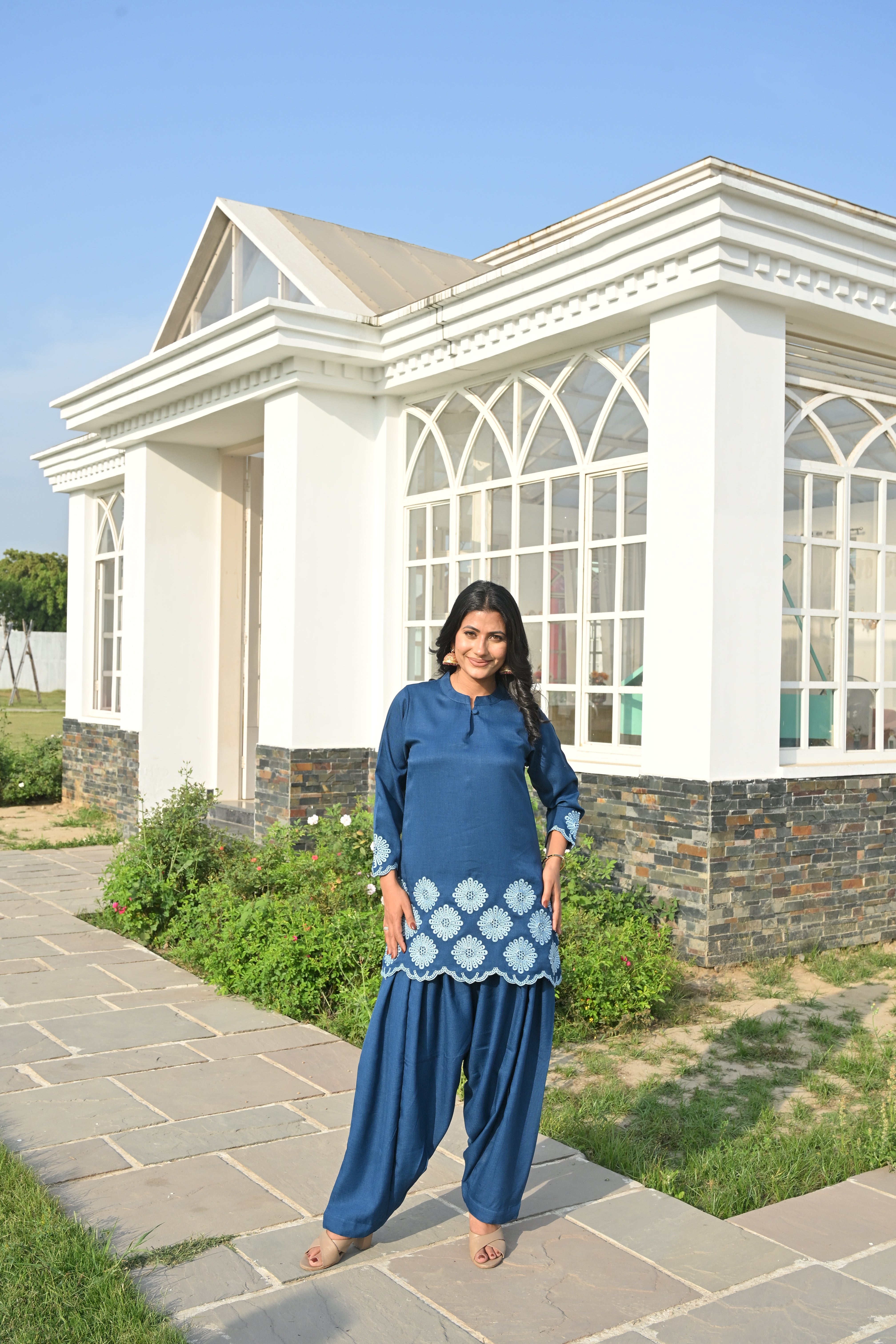 Elegant Blue Ensemble 💙