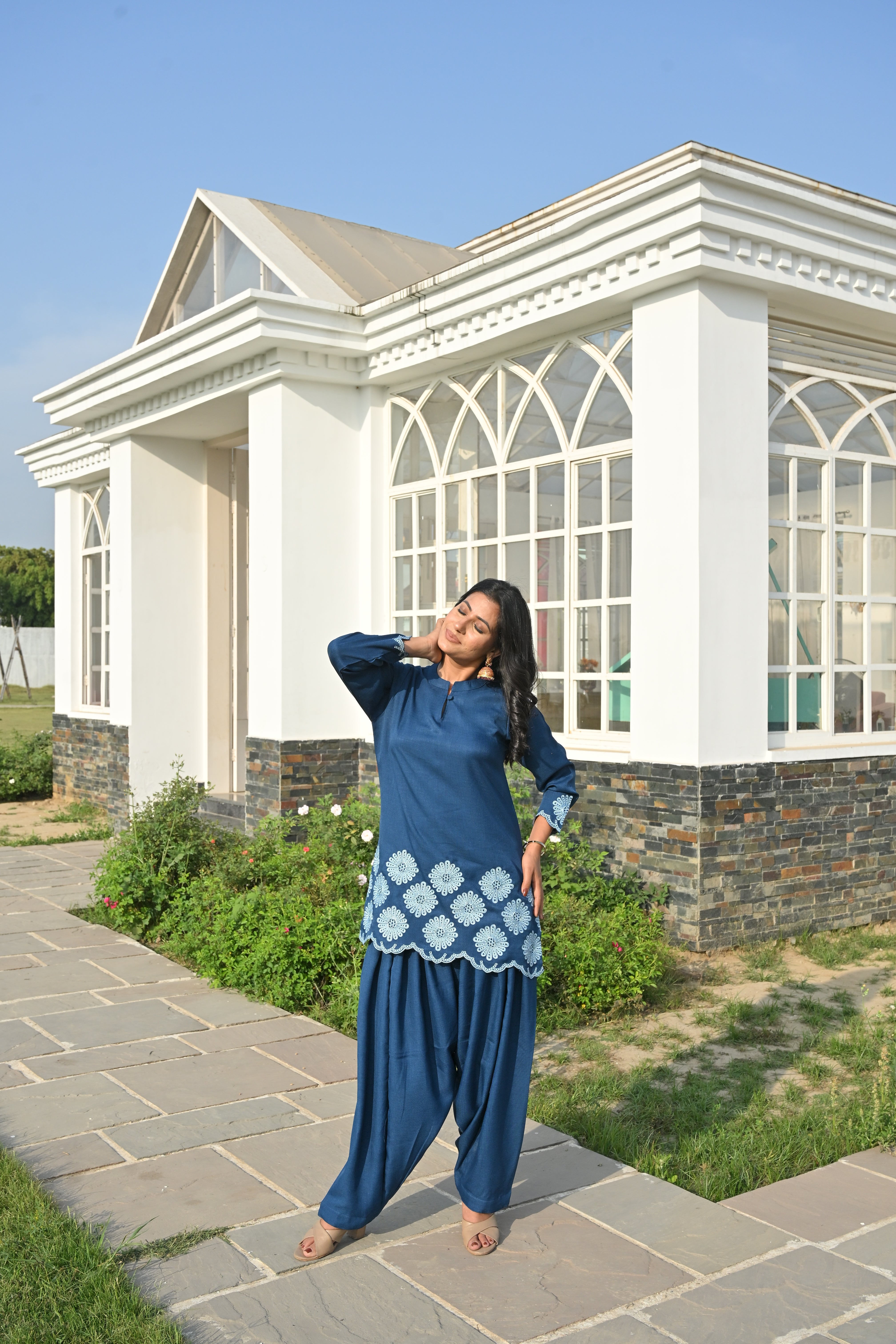 Elegant Blue Ensemble 💙