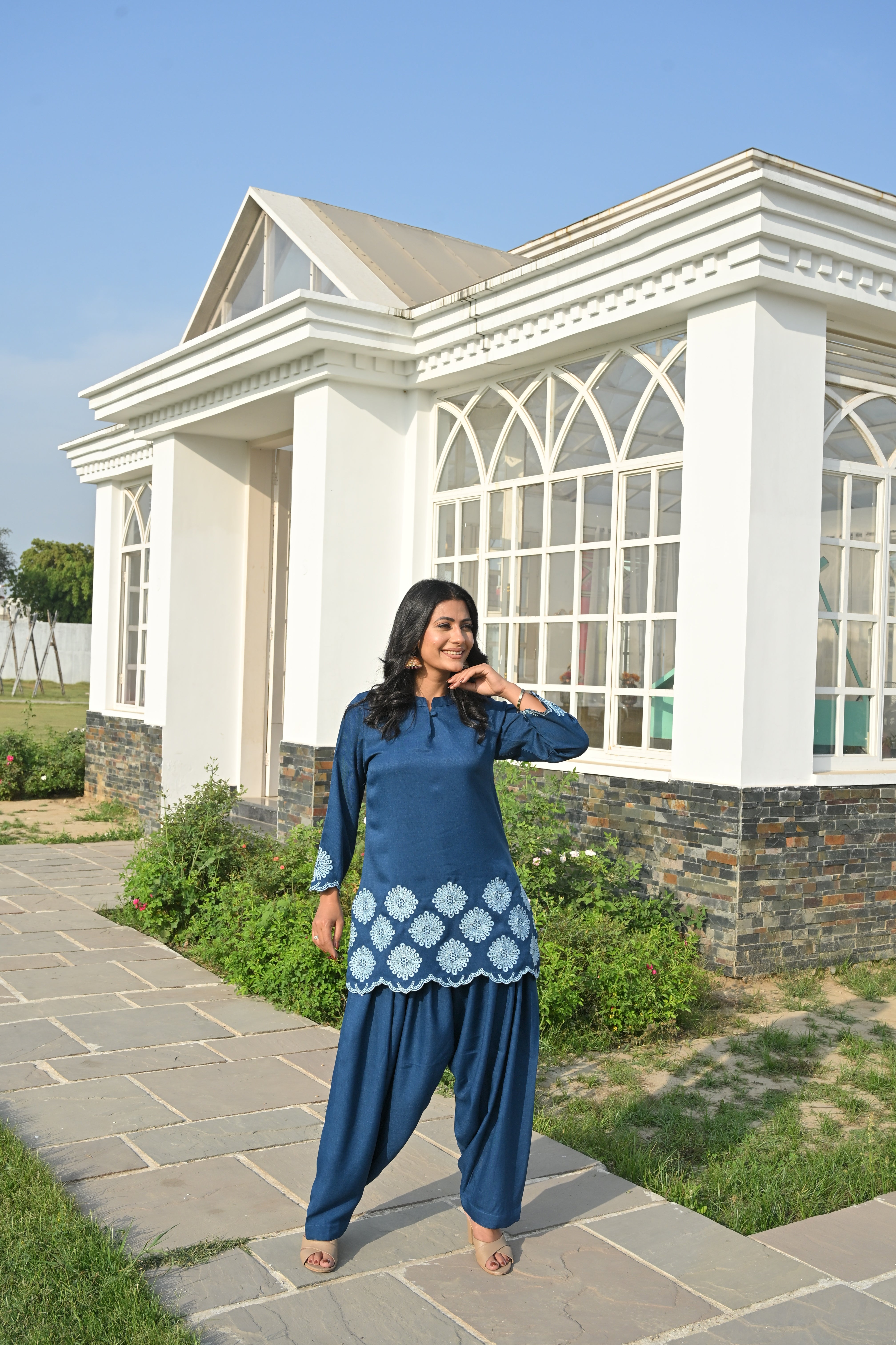 Elegant Blue Ensemble 💙