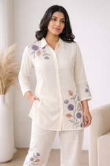 Chic Embroidered Set