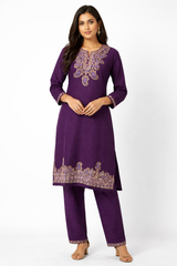 Regal Embroidered Elegance