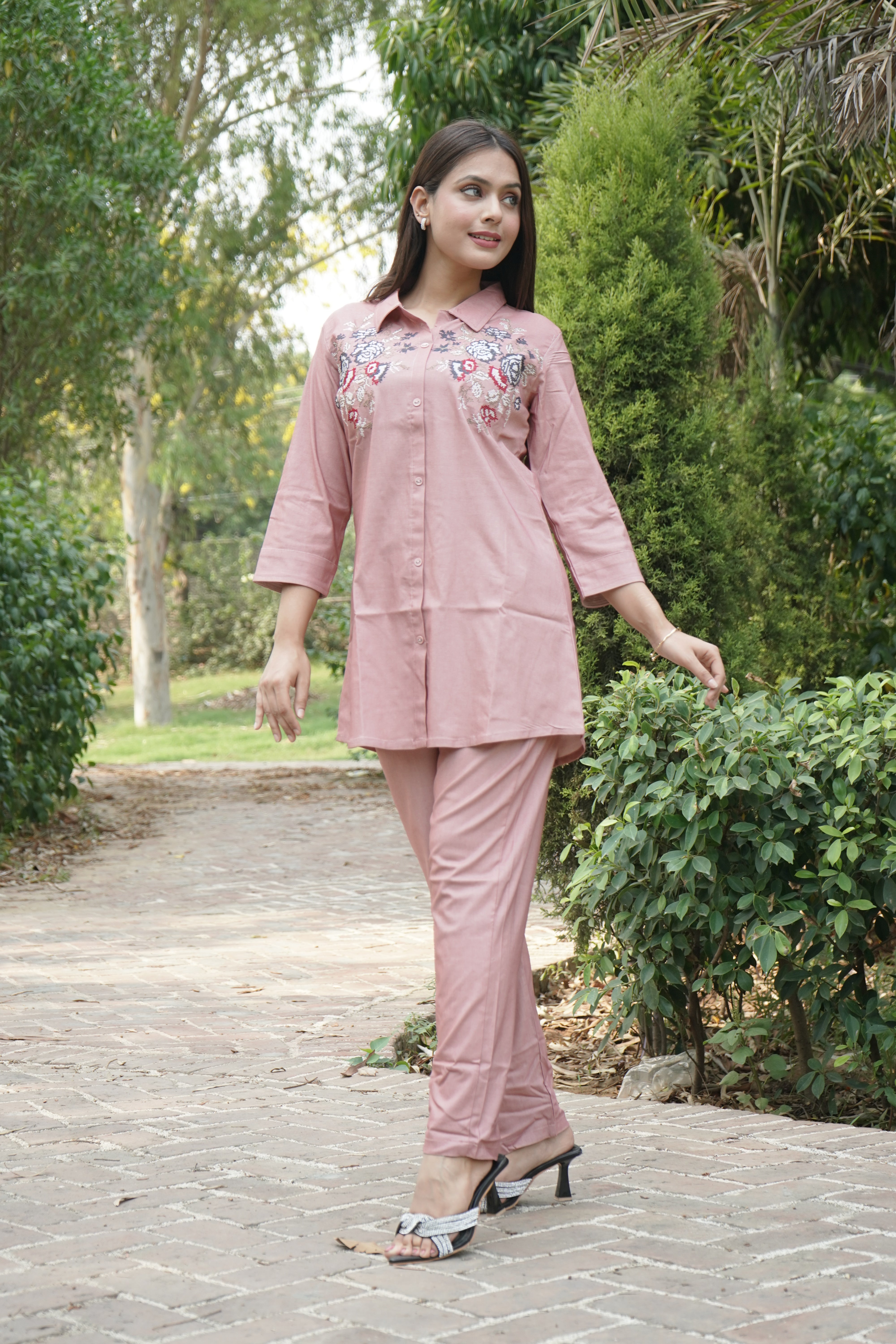 Summer Co-ord Set in Dreamy Baby Pink